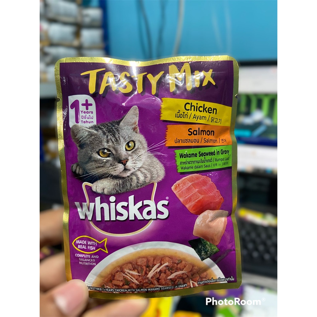 Whiskas TASTY MIX 70gr wetfood