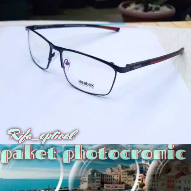 PAKET PHOTOCROMIC.frame kacamata pria|kacamata+lensa minus/plus|kacamata+lensa photocromic/plano