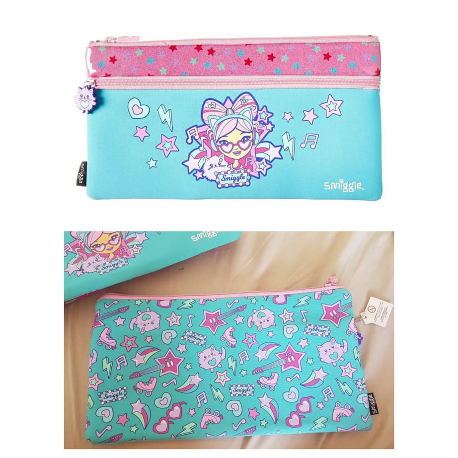 

Smiggle Squad Pencil Case Kotak Pensil Anak