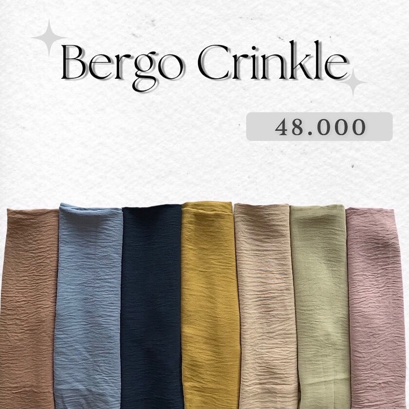 Bergo crinkle Jumbo