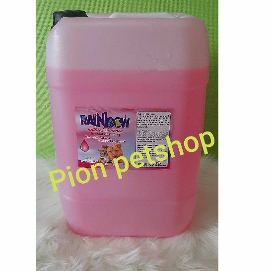 Rainbow Natural Shampo 20 liter untuk Kucing dan Anjing