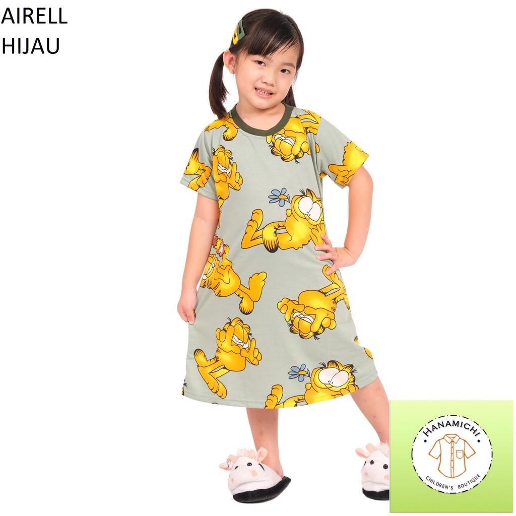 Hanamichi AIRELL Dress Anak Motif Kartun