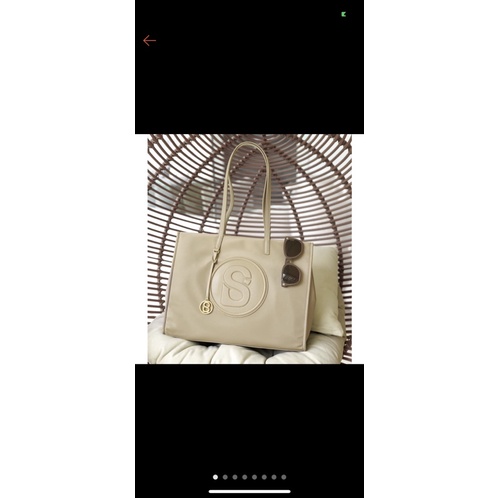 buttonscarves aaliya nylon tote bag