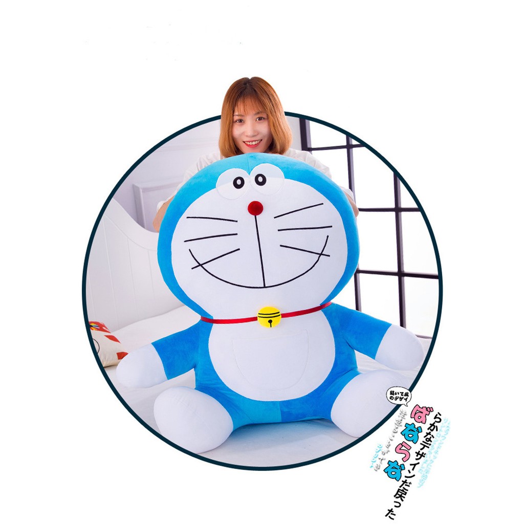 Mainan Boneka Plush Anime Doraemon 25CM 35CM Untuk Hadiah Ulang Tahun Anak