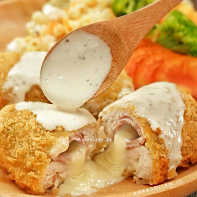 

Chicken cordon blue (frozen food sehat tanpa MSG)