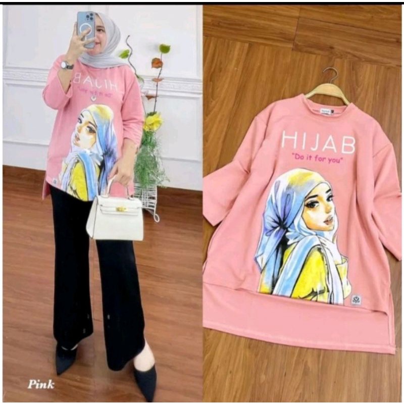 sadira blouse / atasan muslim wanita terbaru 2022 / Matt combed 24s aplikasi sablon platisol / blouse terbaru 2022