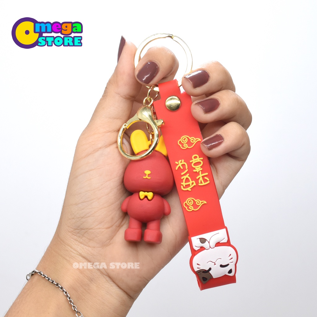 [O&amp;S] Gantungan Kunci Astronot Gantungan Tas Karakter Lucu Import Keychain Kaws-OS258