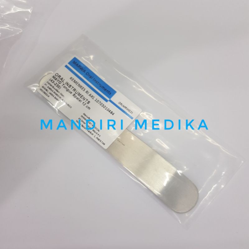 Tongue Spatel Sudip Lidah 12cm Marwa