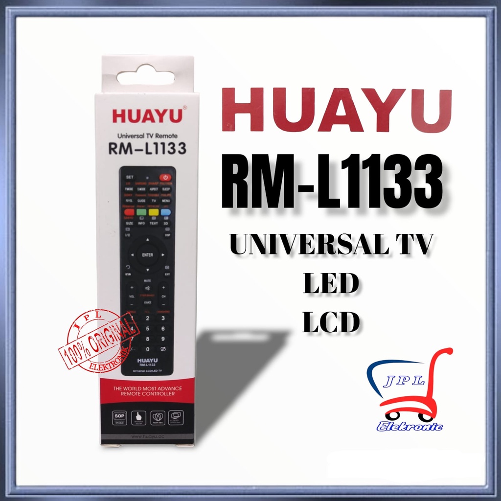 REMOT TV UNIVERSAL UNTUK SEMUA MERK TV LED DAN LCD/REMOT UNIVERSAL LED