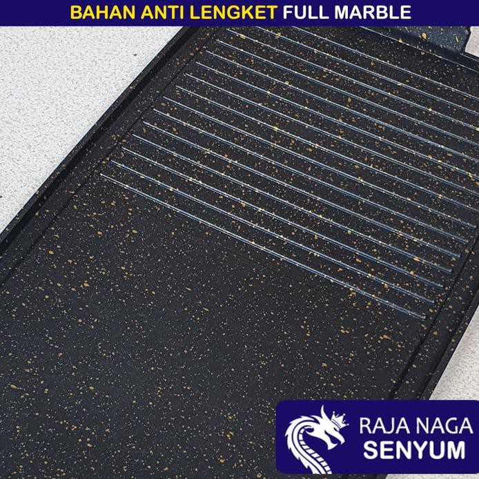 Grill Pan Korea Teflon Anti Lengket Wajan Bbq Panci No Happy Call