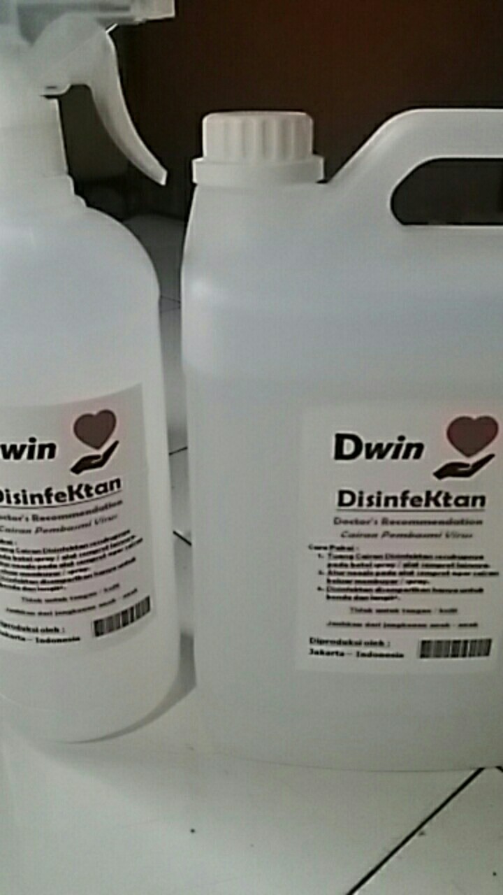 Disinfektan 2000 Ml / 2liter + Botol Spray 1 Liter Desinfektan Disinfektant Murah Promo