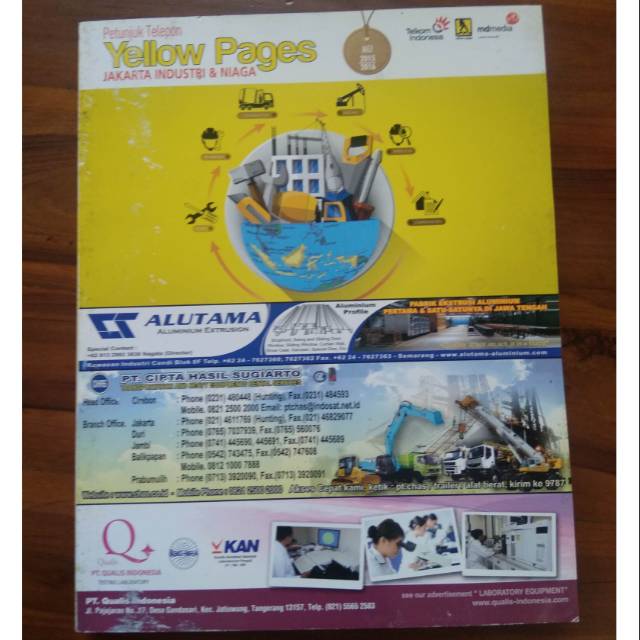 Buku petunjuk telepon jakarta - Yelow Pages