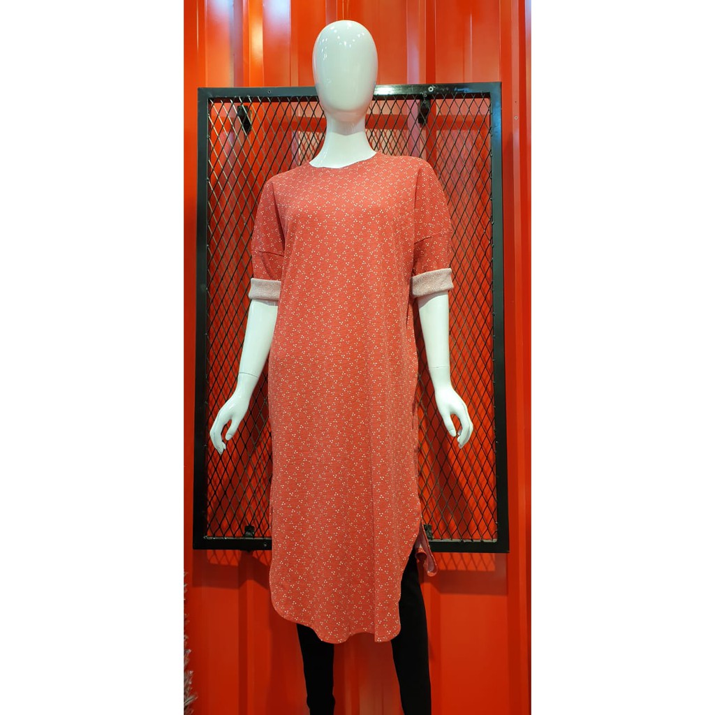 LONG TUNIK KAOS IMPORT MOTIF