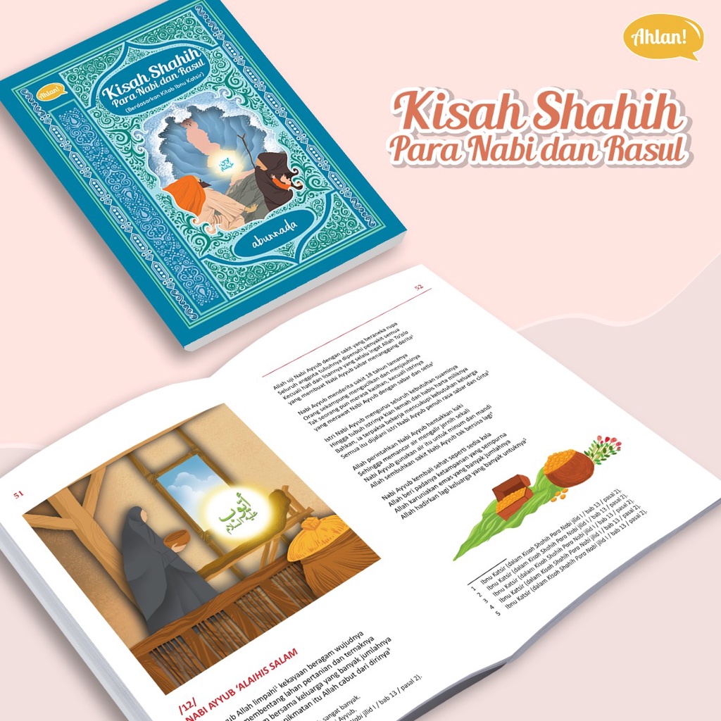 Buku Cerita Anak : Kisah Shahih Para Nabi dan Rasul (Bonus Buku Anak)