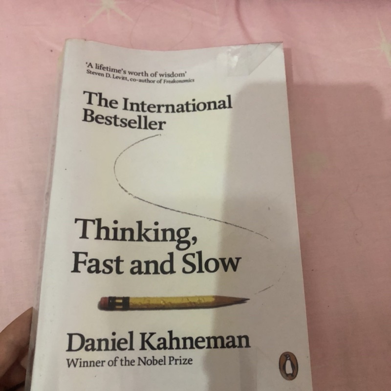 Thinking Fast and Slow Daniel kahneman preloved