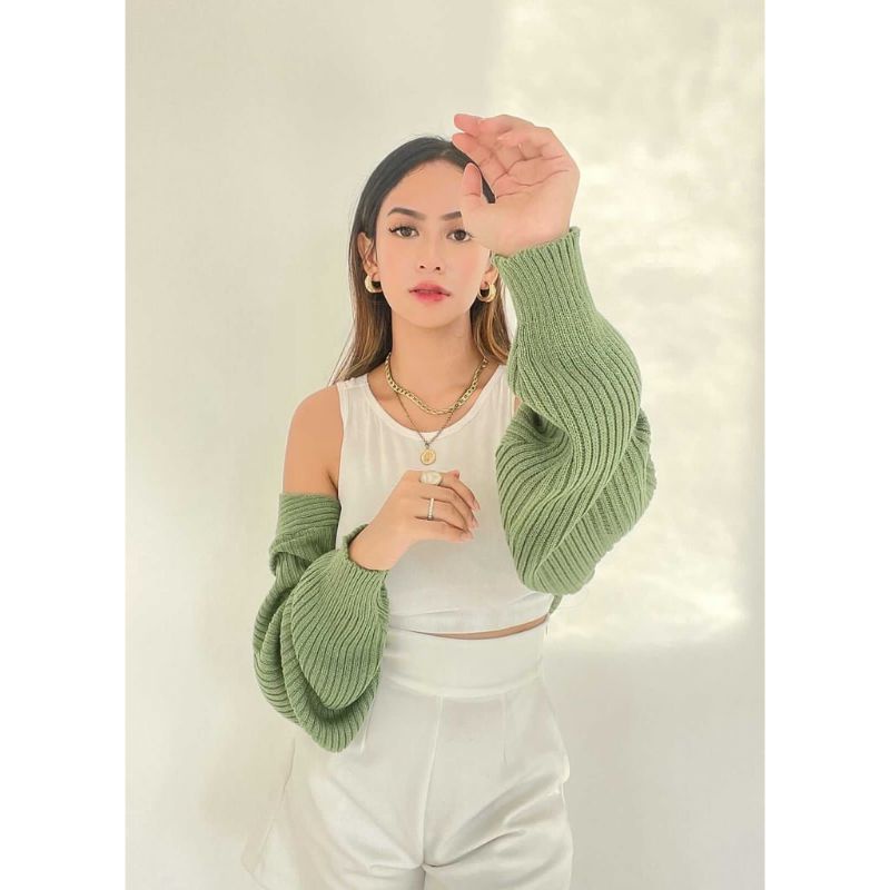 LIAM OVERSIZE CARDIGAN / BALERO / OUTER KNIT PREMIUM/ CROP CARDI