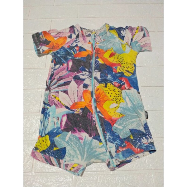 Preloved Romper Bonds Baby Rainbow Abstrack Preloved Bodysuit Bonds Baby Preloved Chestysuit Bonds B