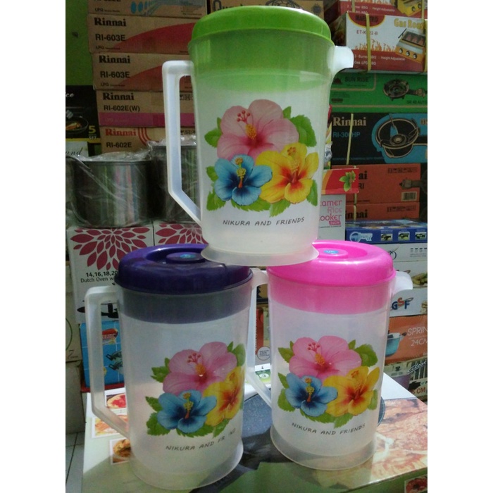 Teko Plastik Eskan Nikura Jumbo 4.5 Liter