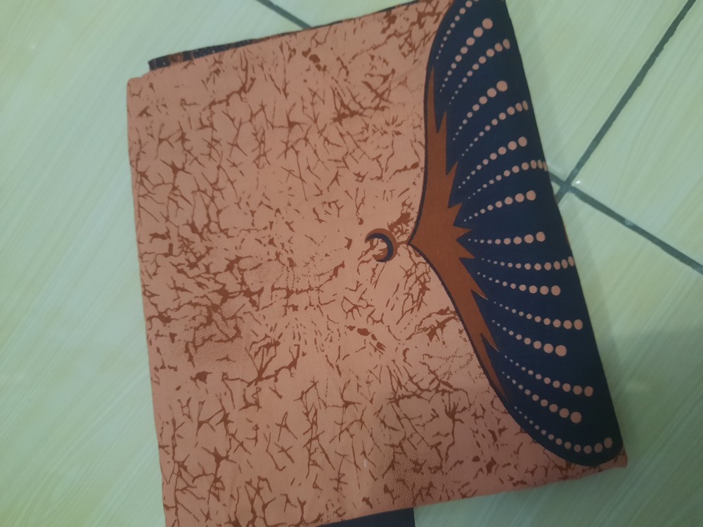 Sajadah Katun Batik Sogan Khas Solo Indonesia