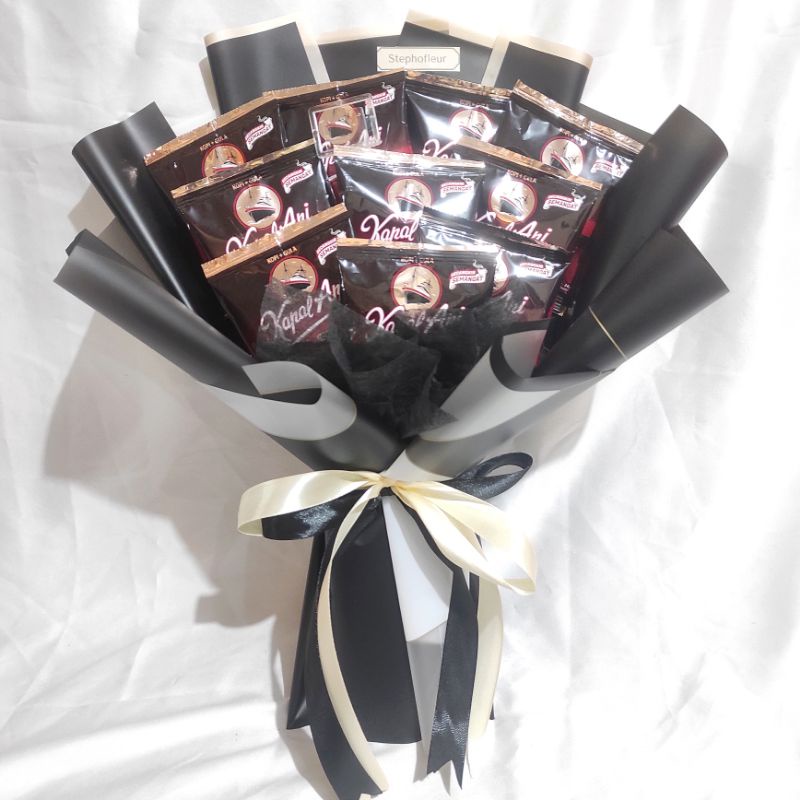 [free packing] bouquet buket kopi medium