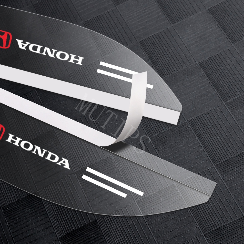 Honda 2Pcs Cover Pelindung Kaca Spion Mobil Bahan ABS Transparan Untuk Freed Brio City Civic CRV HRV BRV