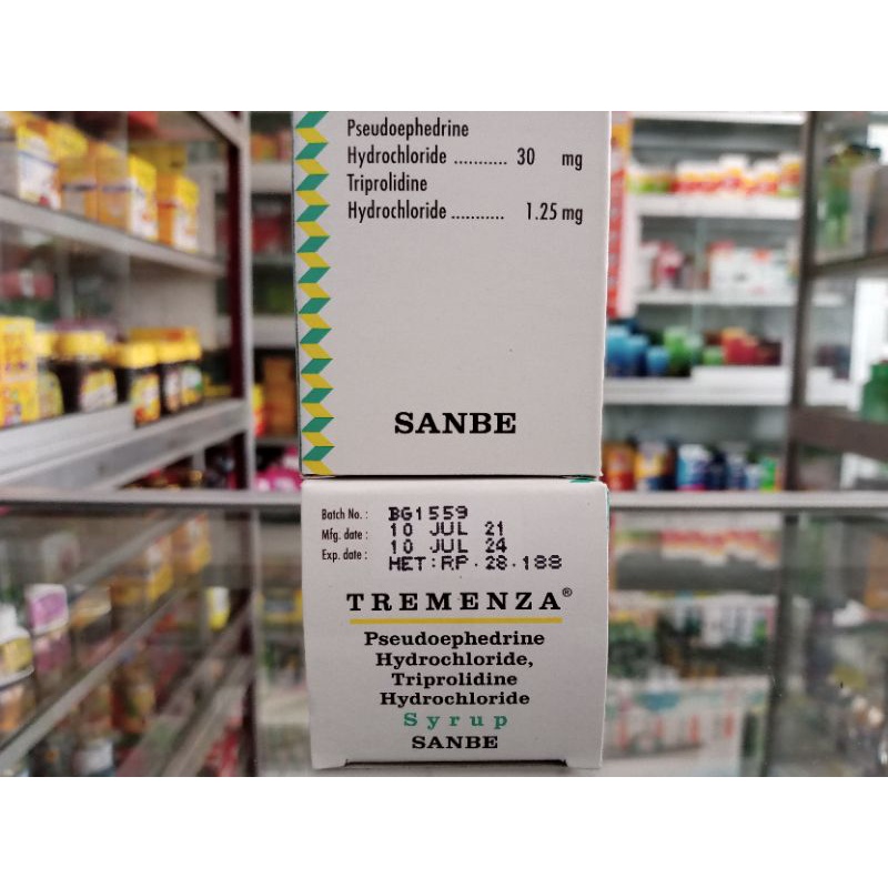 TREMENZA SIRUP 60ML - ED 05/2025