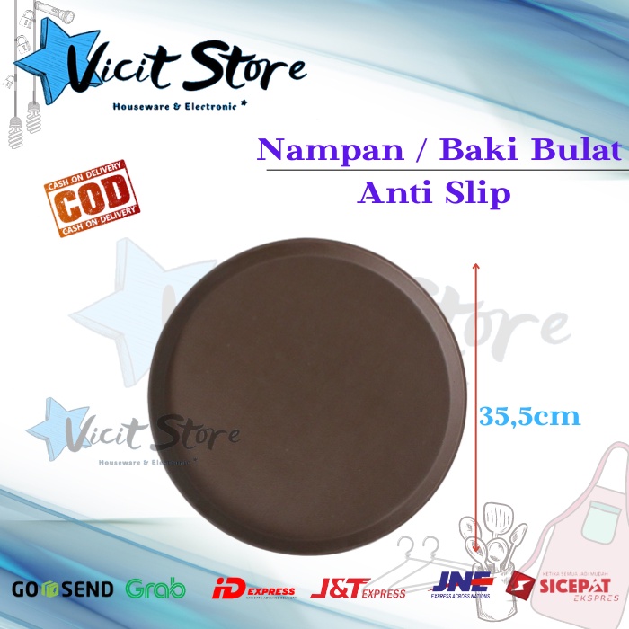 Nampan / Baki / Tray BULAT Anti Slip 35,5cm