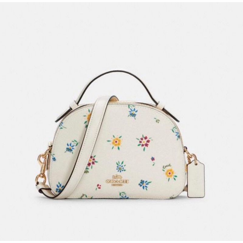 Coach Serena Satchel With Wild Meadow Print(C4252)