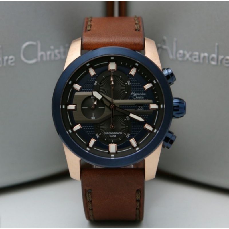 Alexandre Christie Pria AC 6562 MC Original (Blue Rosegold)