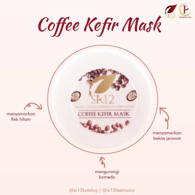 Masker Kefir Kefirsr12 Kefir Susu Kefir Kopi Shopee Indonesia