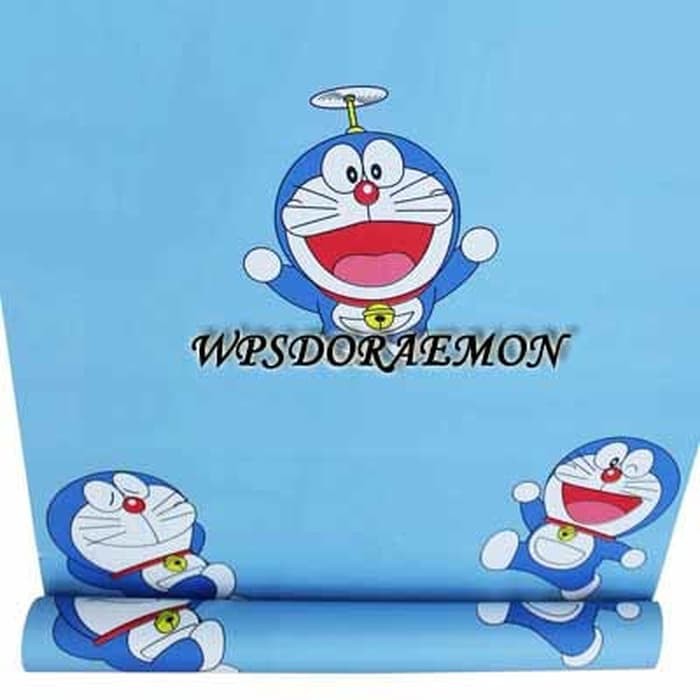 Wallpaper Dinding Kartun Doraemon Kucing Lucu ratudinding Stiker Dekorasi Hiasan Tembok Kamar Anak
