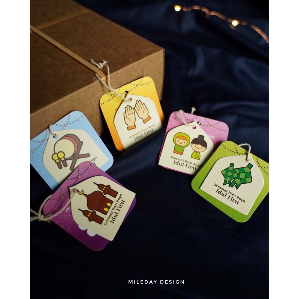 

HANG TAG LEBARAN IDUL FITRI HAMPERS GIFT