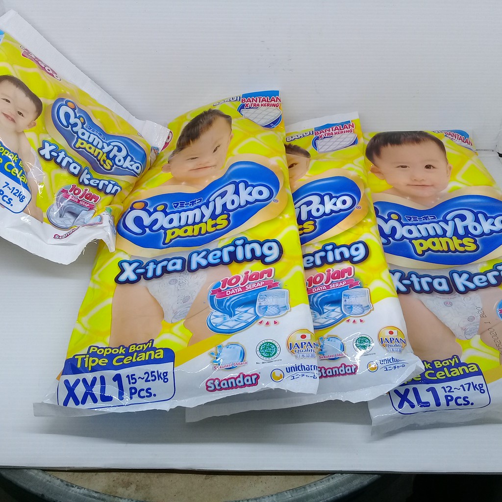 Pampers Anak Mammy Poko Pants Renceng 1 PCS Popok Anak Type Celana