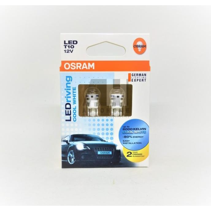 Lampu Senja & Plat Nomor LED Osram T10
