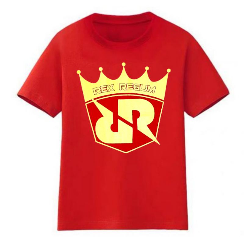 kaos anak anak terbaru/kekinian motif RRQ/kaos anak motif games 1-10th