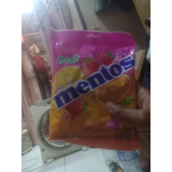 

permen mentos fruit dan mint