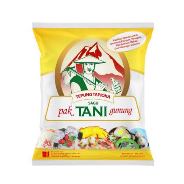 

(instant saja) Cap Pak Tani Gunung Tepung Tapioka kanji 500g