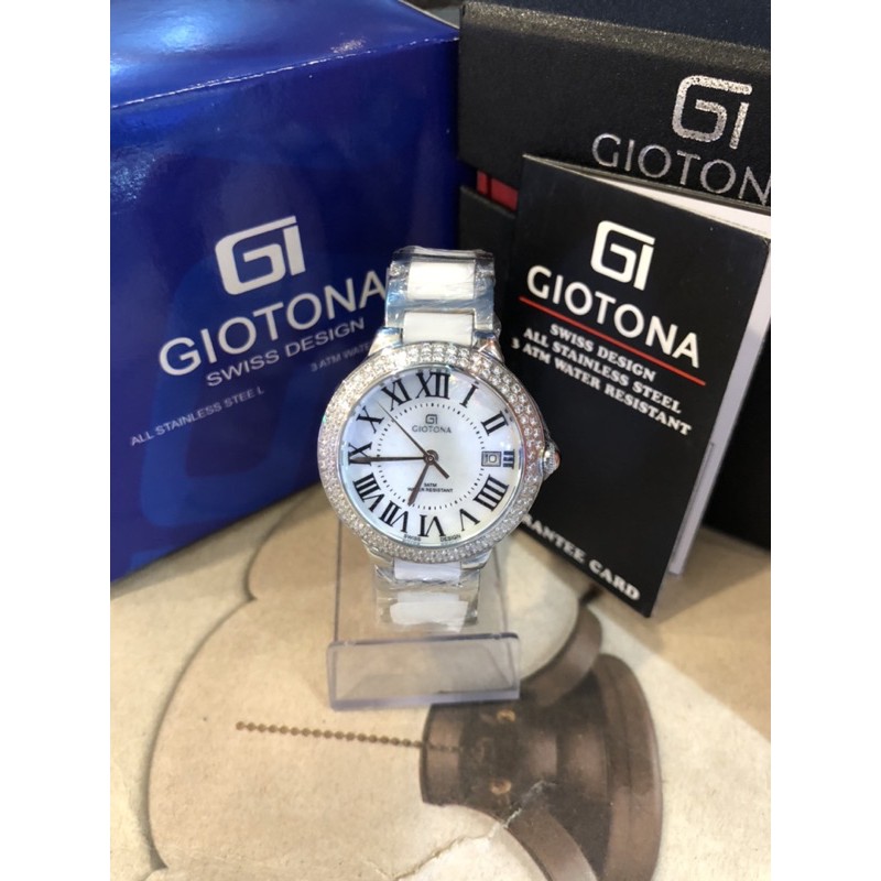 jam tangan wanita giotona 7400 ceramic