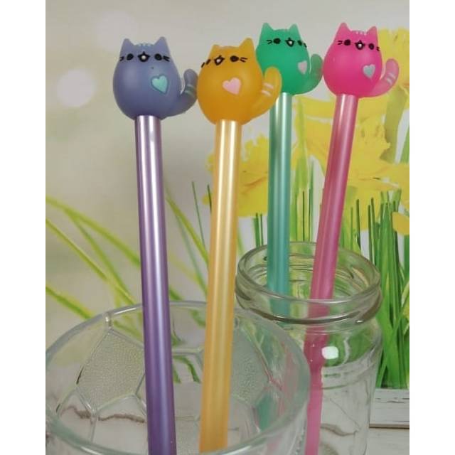 

Pulpen Lucu Unik Karakter Kucing