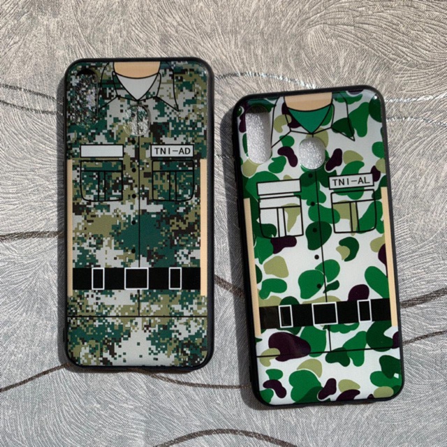 CASE ARMY ALL TYPE HP TNI AL/AU/AD FULL ULTRAVIOLET KILAT HARDCASE