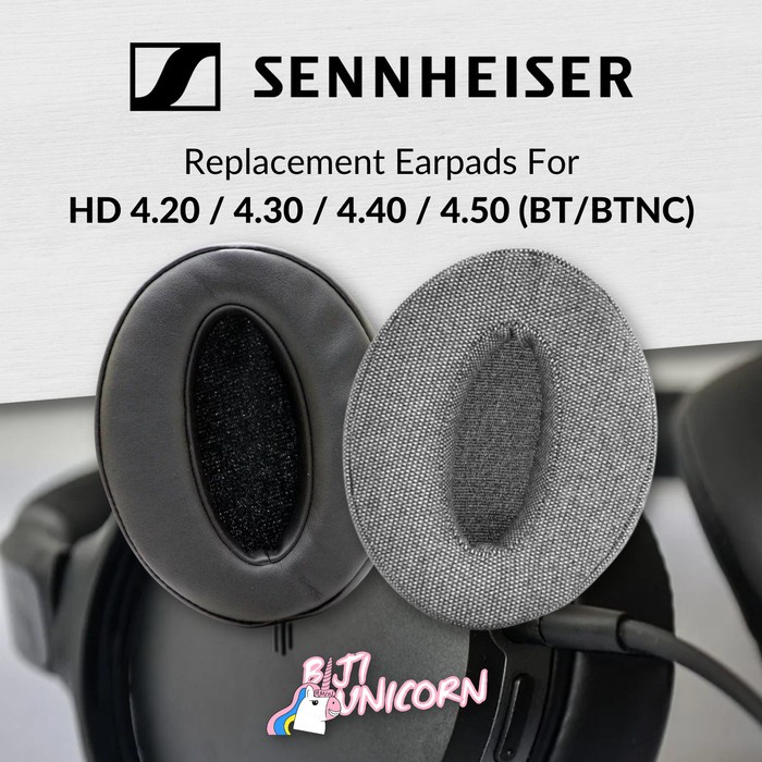 Earcup Earpad Ear Cushion Cushion Sennheiser HD 4.40 BT 4.50BT 4.50 BTNC HD4.20s Busa Bantalan Foam