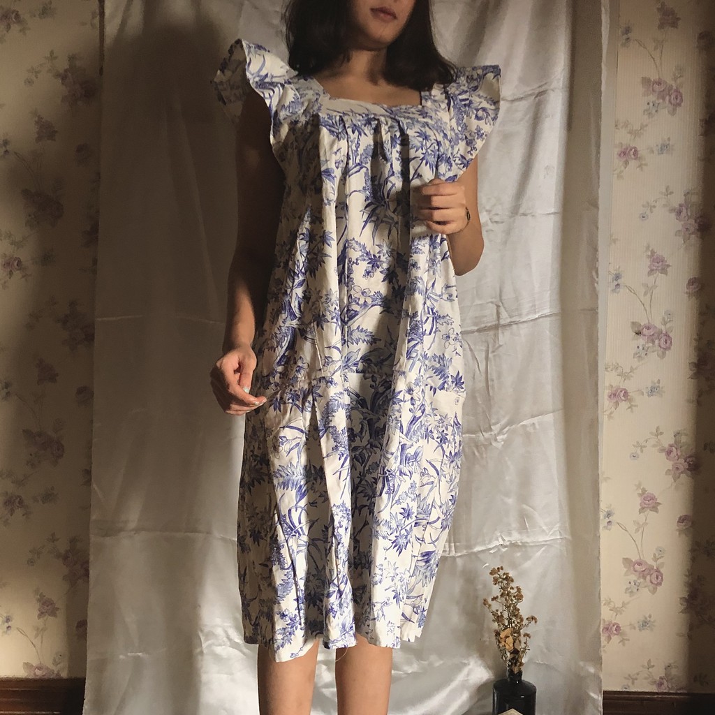 OKANE.WARE HOUSE DRESS ASAGAO I