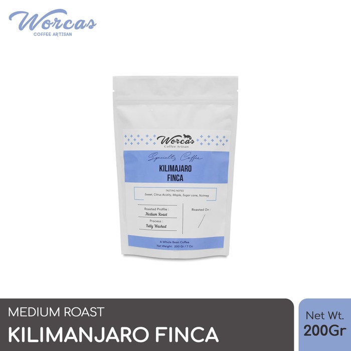 

Ds0Ds1D Worcas Arabica Kilimanjaro Finca 200Gr - Medium Roasted Coffee - Kopi Biji Ds20X11