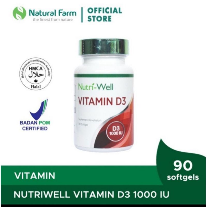 NUTRI WELL D3 1000IU
