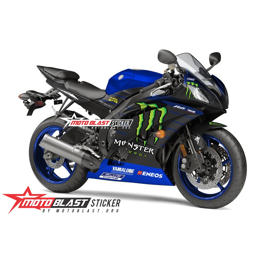 Decal stiker Yamaha R6 Monster GP Fullbody motoblast