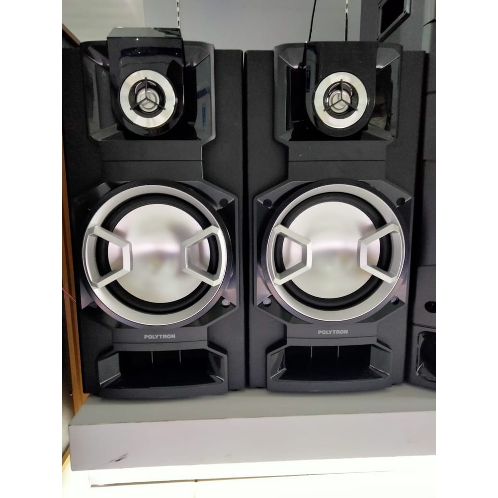 SPEAKER POLYTRON PAS 8E12 BLUETOOTH, PRESET EQULIZER, KARAOKE, GARANSI RESMI