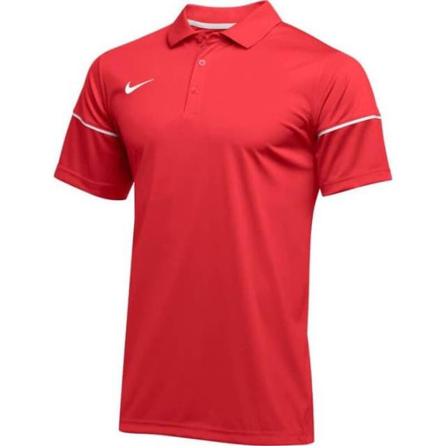  Kaos  Nike  Team Polo  Drifit Merah Original  845841 Sport 