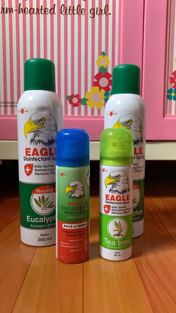 Eagle Eucalyptus Caplang 280 Ml Disinfektan / Disinfectan Spray Ready Stock