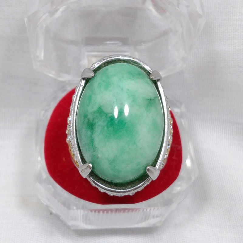 TERMURAH BATU GIOK CINA UKURAN JUMBO ASLI NATURAL SIAP PAKAI