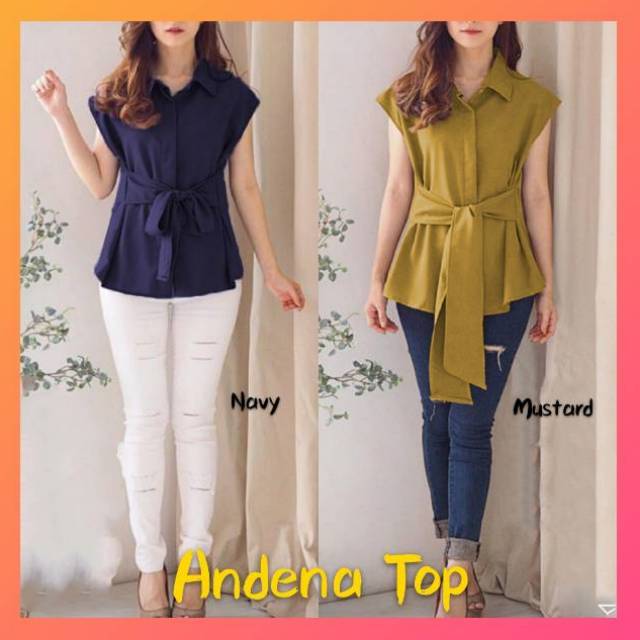 Andena Top TA9 / BAJU / ATASAN / BLOUSE / MURAH / NEW / BEST SELLER